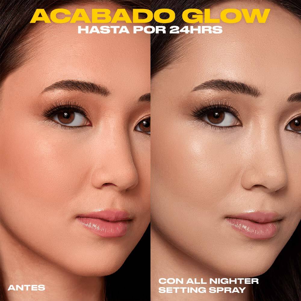 ALL NIGHTER SETTING SPRAY GLOW (SPRAY FIJADOR HIDRATANTE CON ACABADO LUMINOSO)